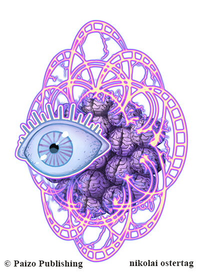 The Daily Bestiary - Egregore illustration